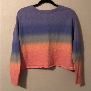 Hollister ombré crop top